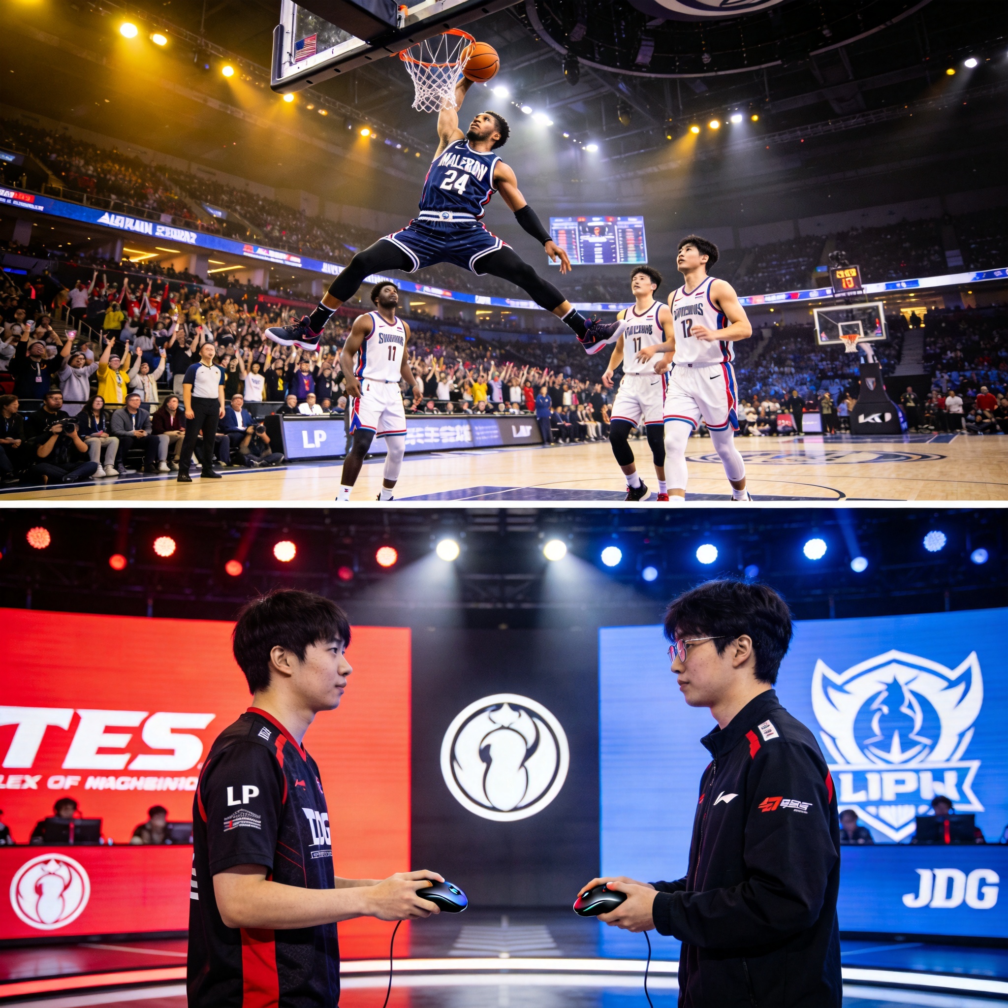 NBA全明星扣篮大赛精彩瞬间